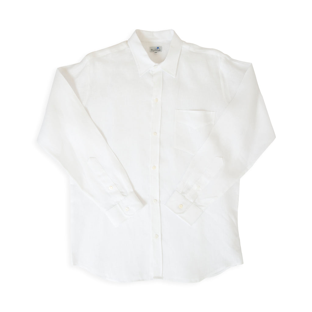 Camisa de Lino Blanco
